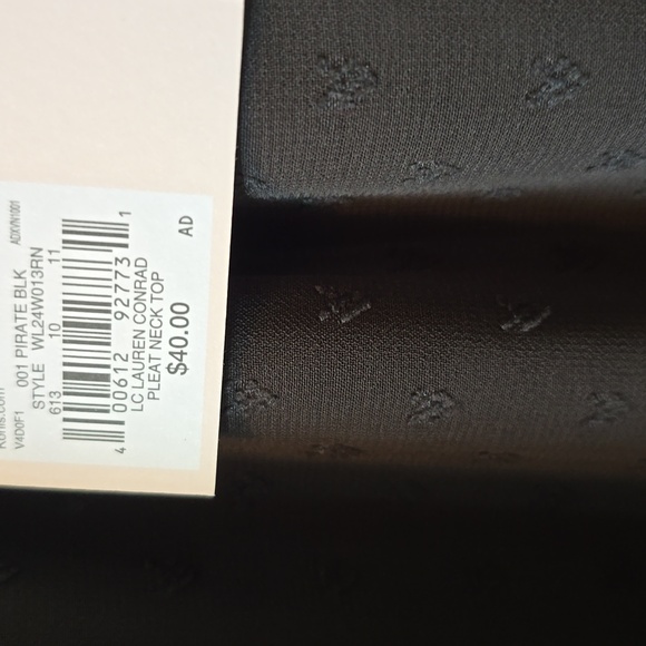 LC LAUREN CONRAD BRAND WOMEN'S BLACK SLEEVELESS LINED TOP SIZE XS - Picture 8 of 16